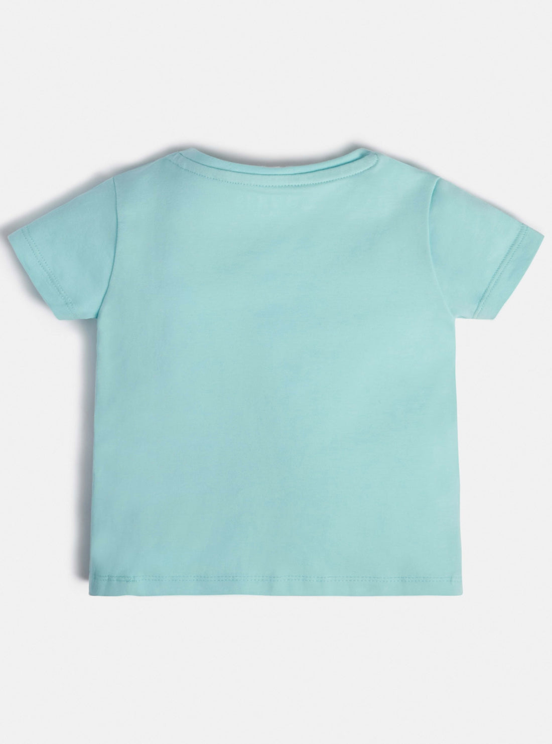 GUESS Kids Little Girl Blue My Favourite Logo T-Shirt (2-7) K1BI17J1311 Back View