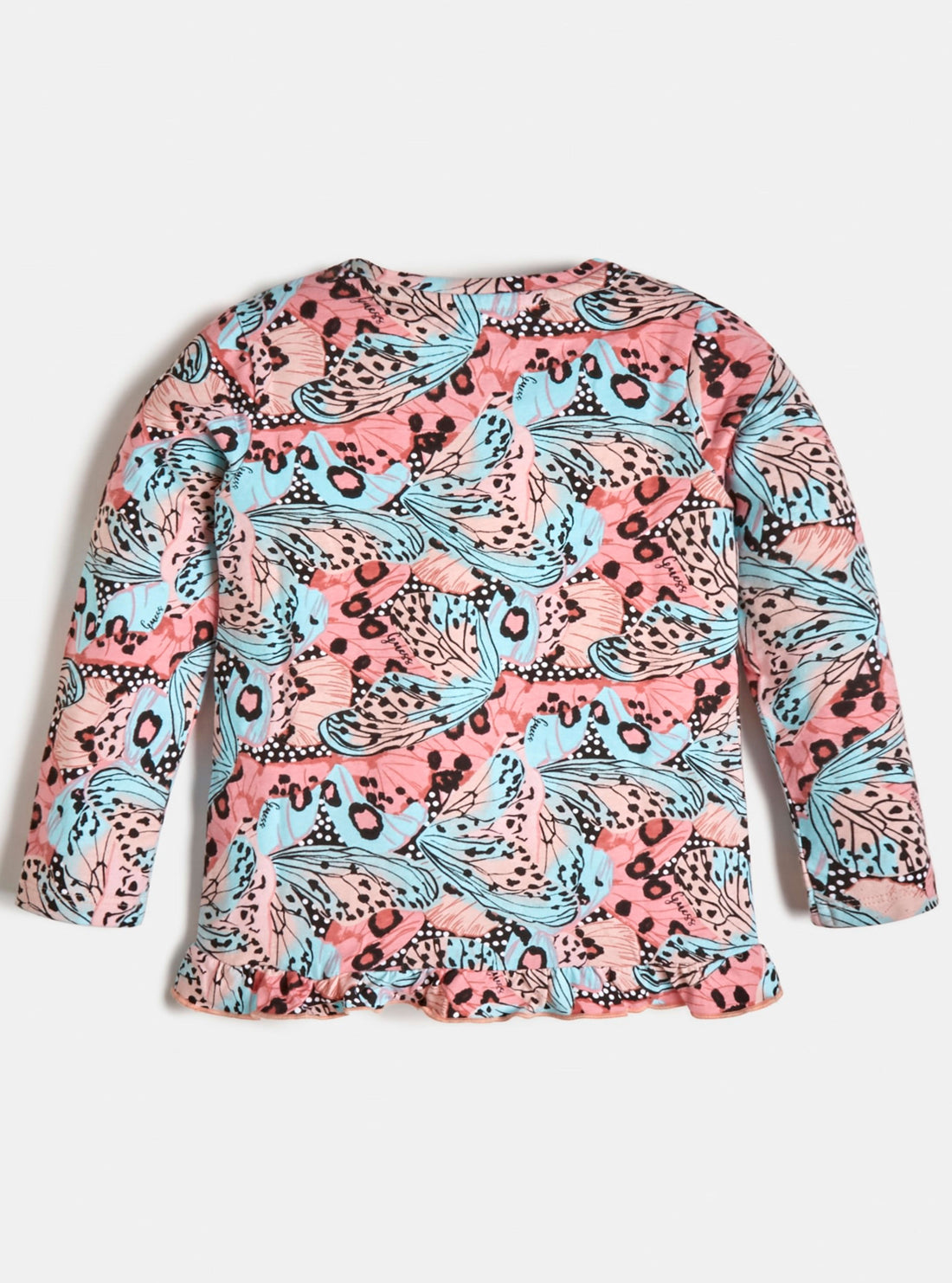 guess Butterfly little girl Top (2-7) back view