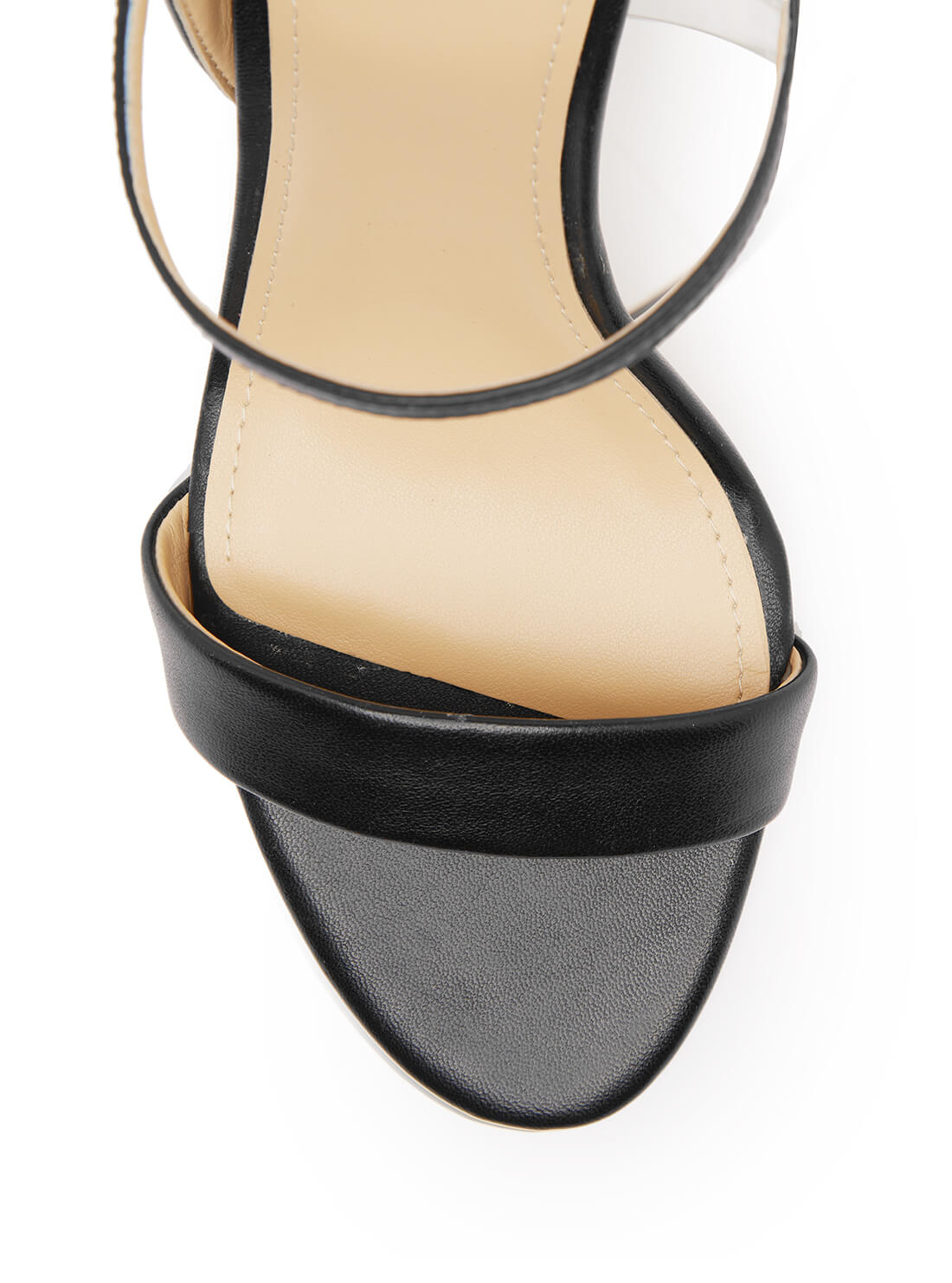 guess Kabelle Black Womens High Heels front view