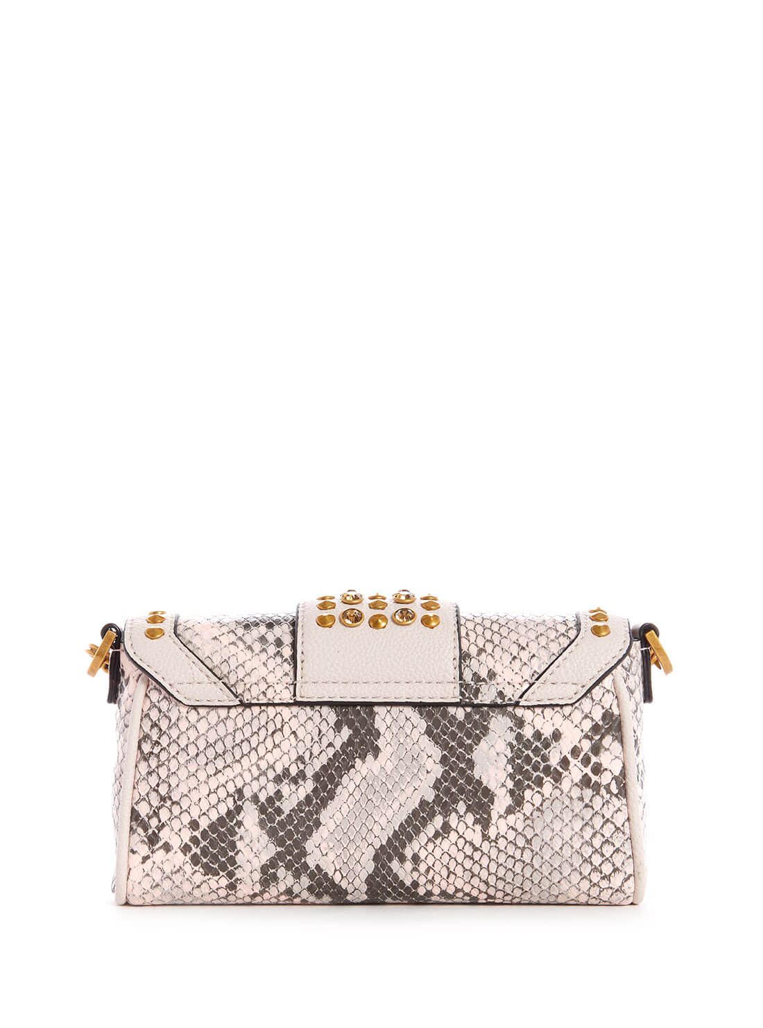 guess Blush Python Bling Womens Mini Crossbody back view