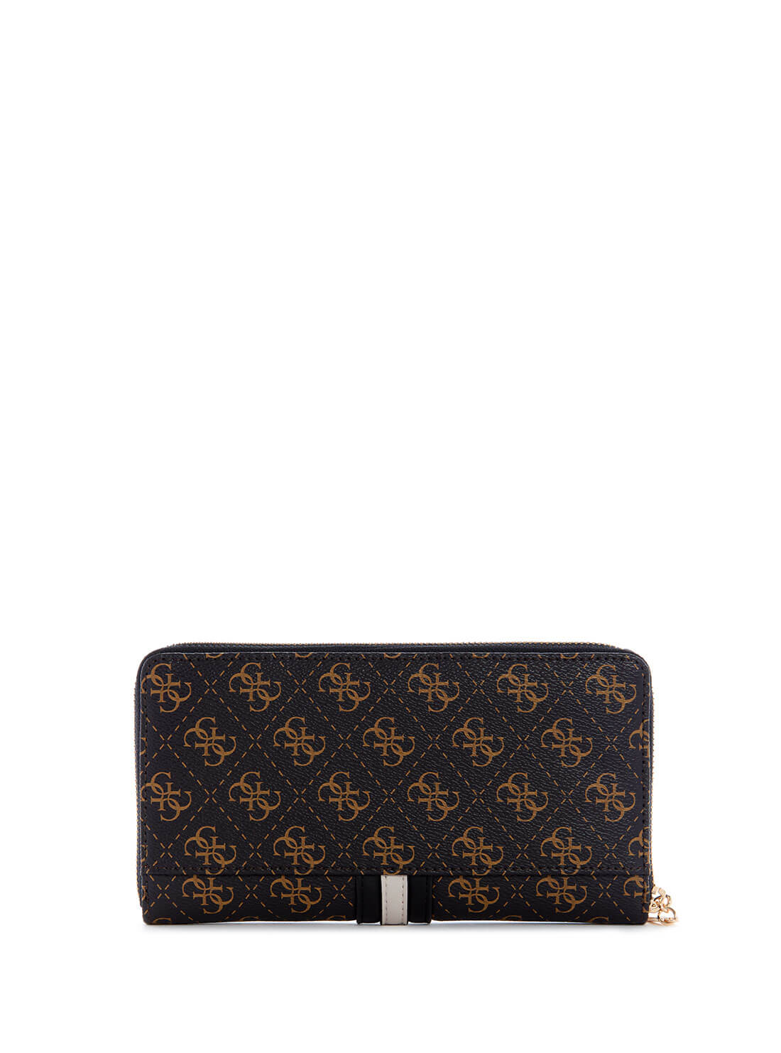guess Brown Noelle womens Check Organiser back view