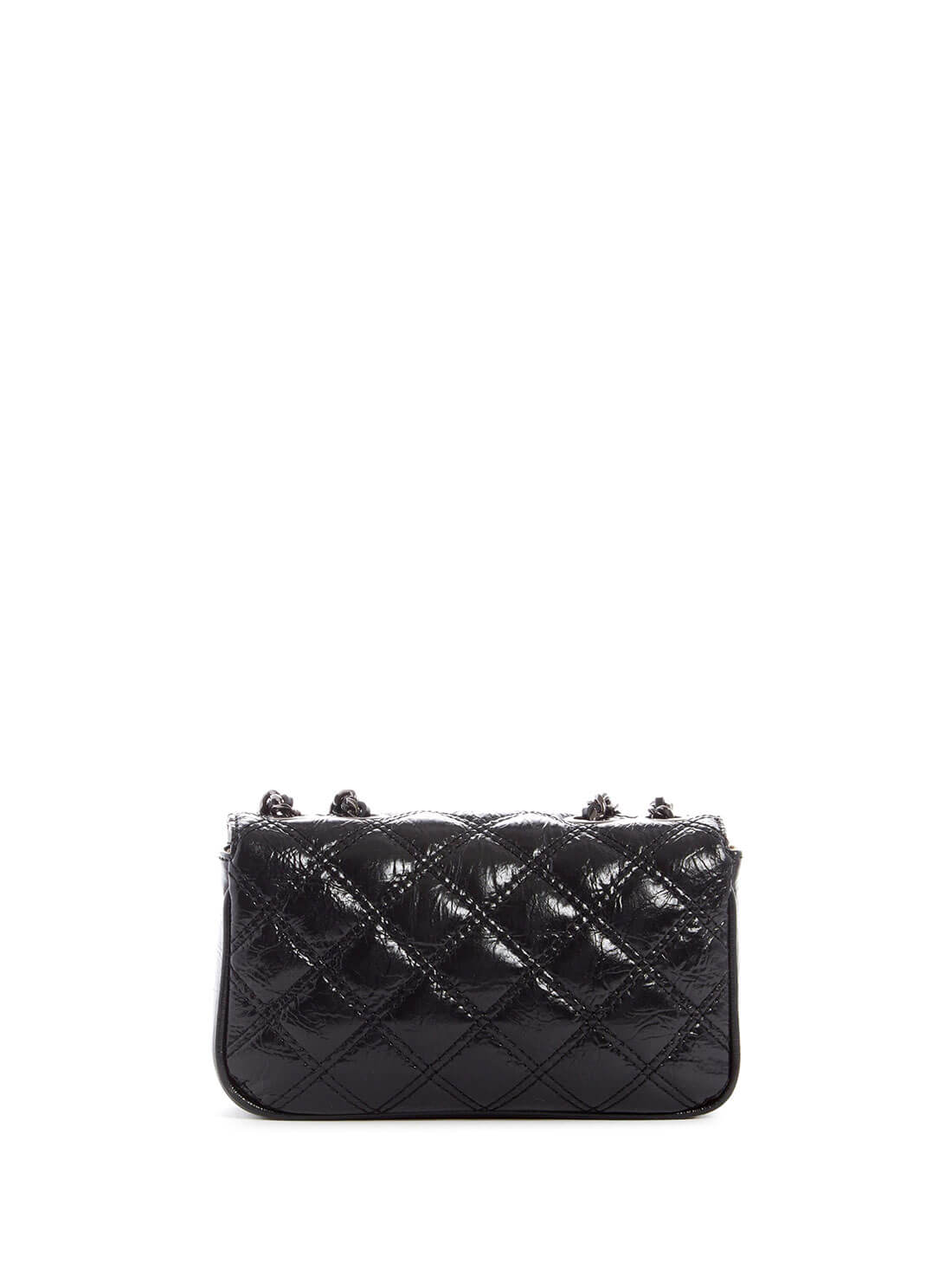 guess Black Cessily Micro Womens Mini Crossbody back view