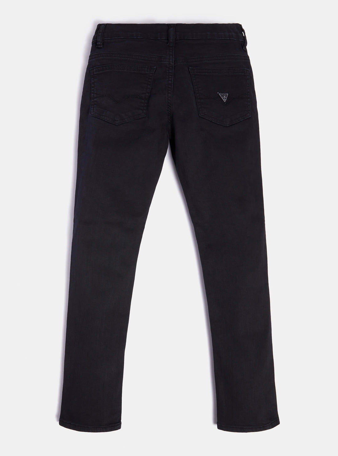GUESS Kids Big Boy Black St Bull Denim Jeans (7-16) L0YB08WE620  Back View