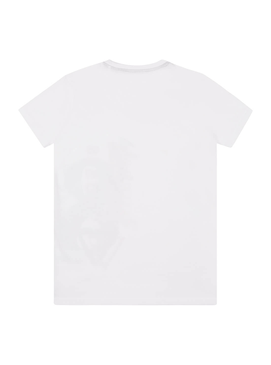 GUESS Big Boy White Graphic 1981 T-Shirt (7-16) L1YI16K8HM0 Back View