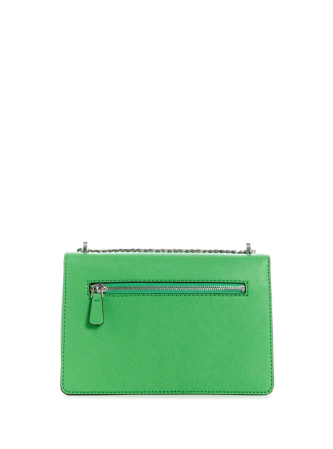 GUESS Women's Green Katey Convertible Crossbody Bag AY787021 Back View