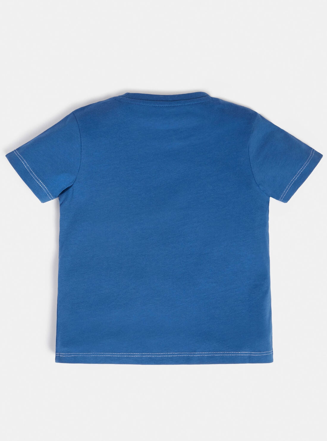 GUESS Little Boys Blue Square Logo T-Shirt (2-7)N1BI10I3Z11 Back View