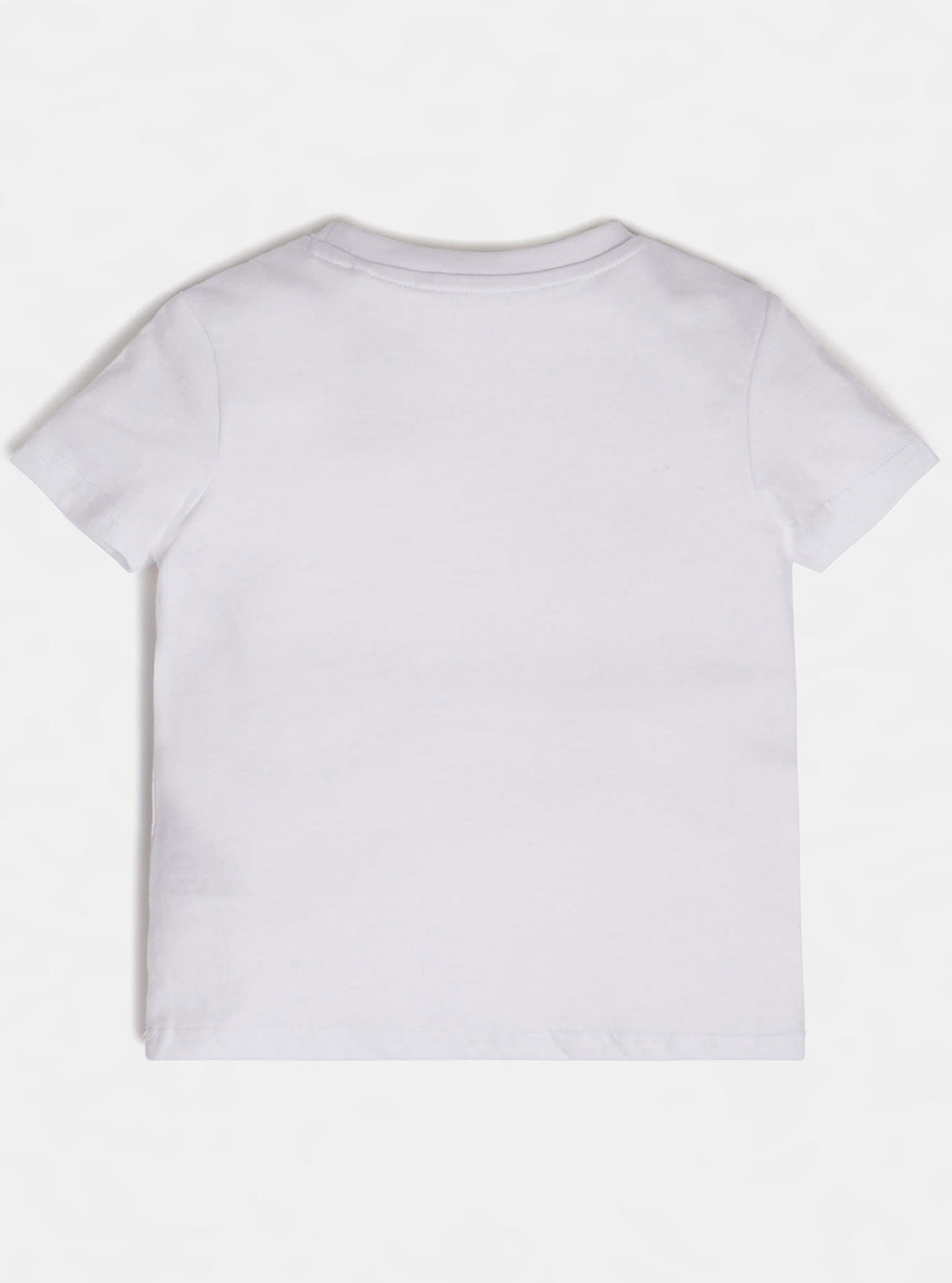 GUESS Little Boys White GUESS Team T-Shirt (2-7) N1YI16K8HM0 Back View