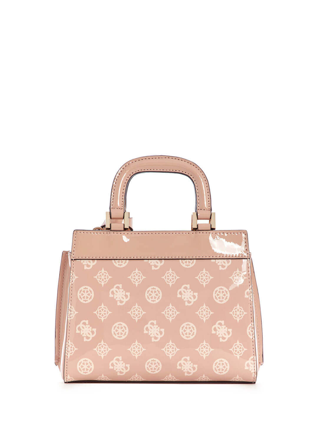 GUESS Womens  Pink Katey Quattro G Mini Satchel PG787076 Back View