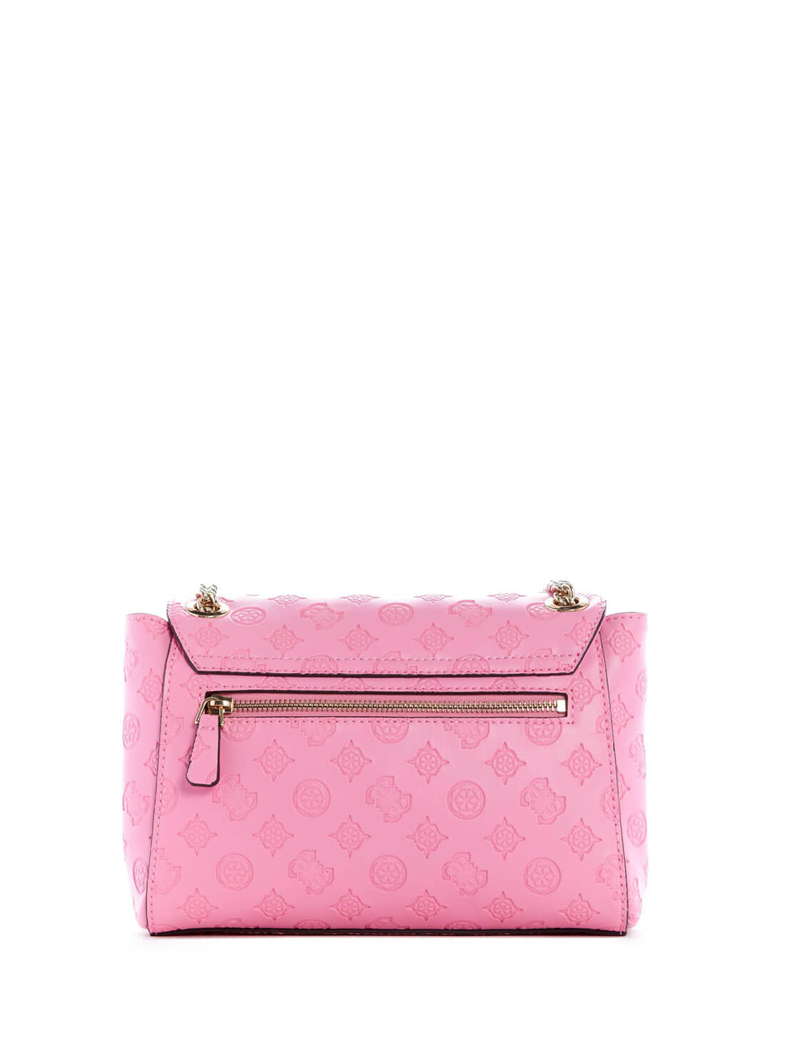 GUESS Womens  Pink Carlson Convertible Crossbody PG839821 Back View