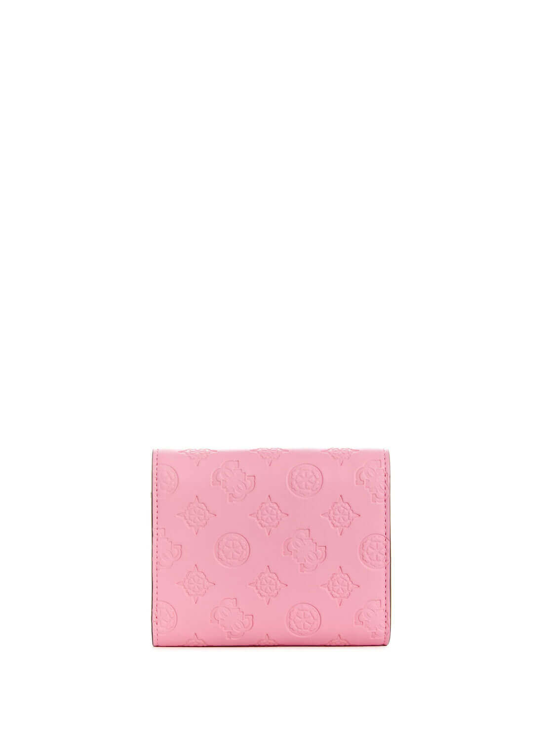 GUESS Womens  Pink Carlson Small Trifold Wallet PG839843 Back View