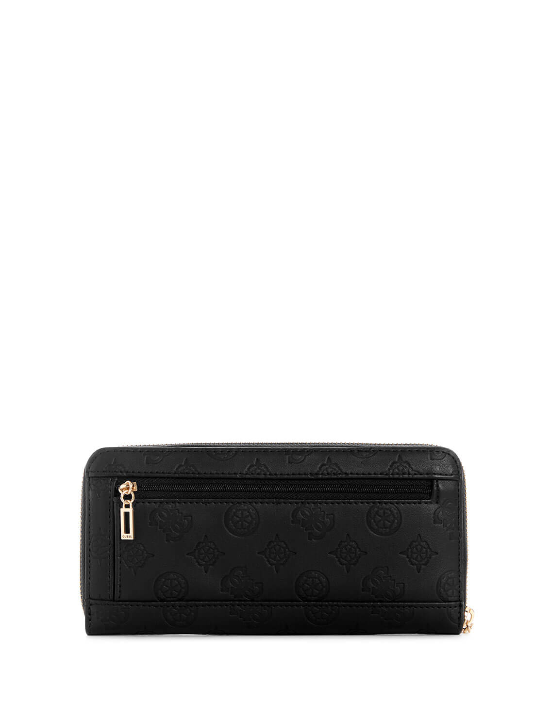 GUESS Womens  Black Carlson Large Wallet PG839846 Back View