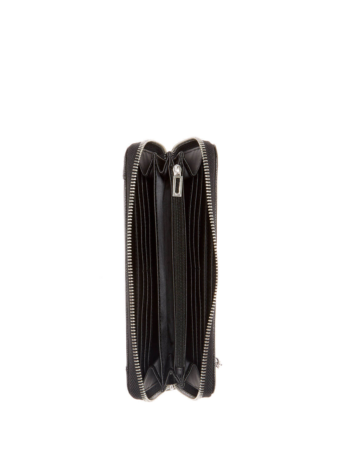 GUESS Womens  Black Carlson Large Wallet PG839846 Inside View