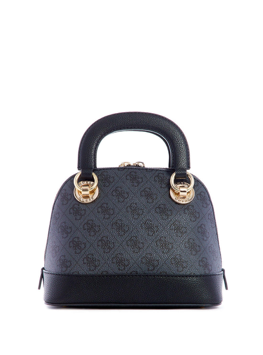 GUESS Womens Black Cathleen Small Dome Satchel SG773705 Back View