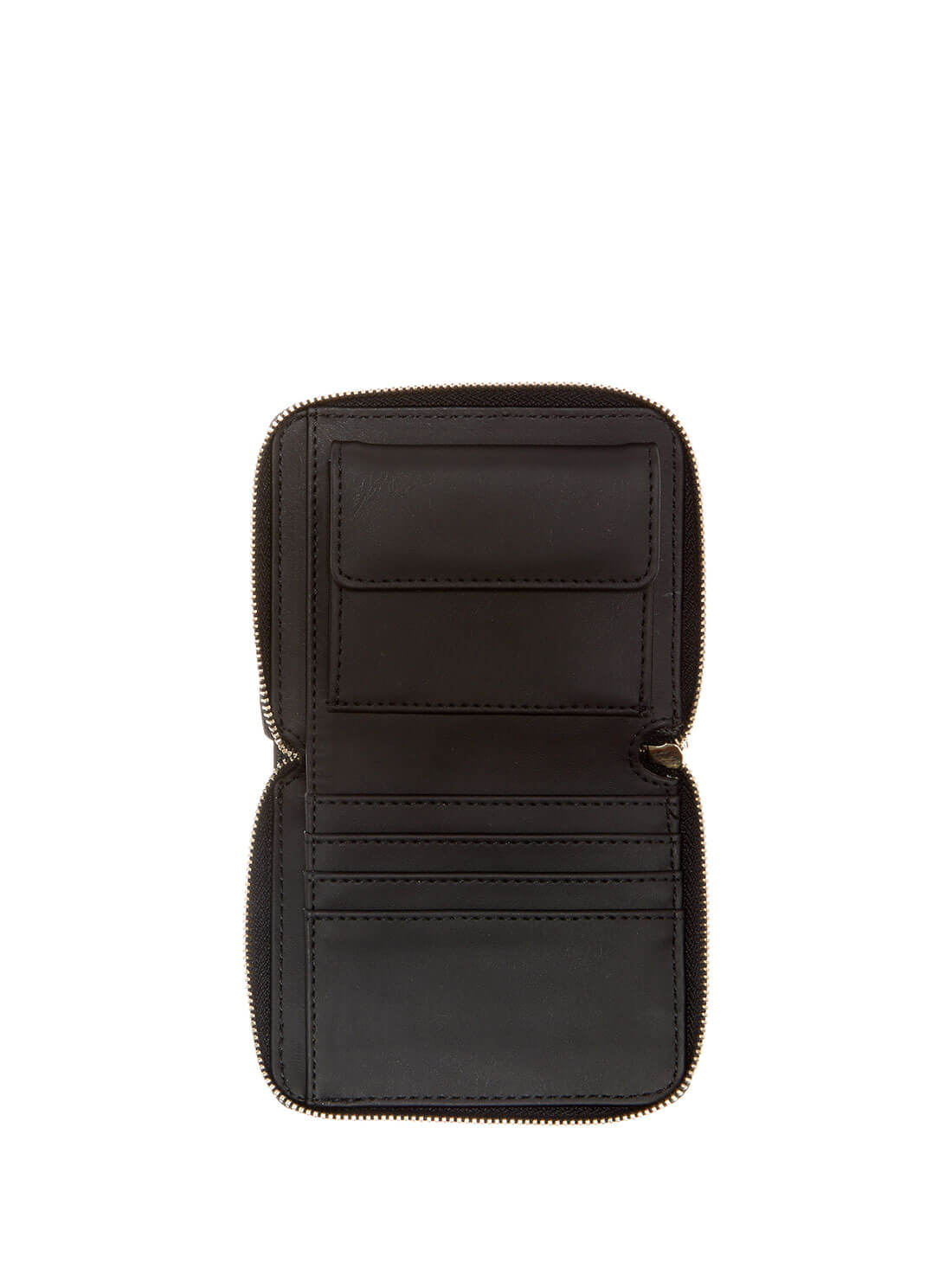 GUESS Womens Black Kasinta Small Wallet SG840537 Inside View