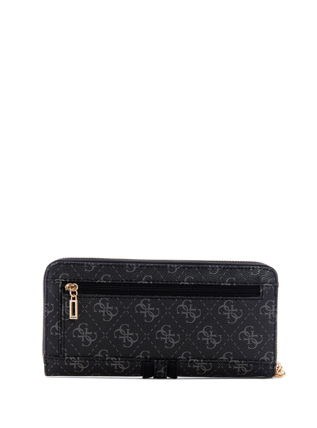 GUESS Womens Black Multi Kasinta Logo Large Wallet SG840546 Back View