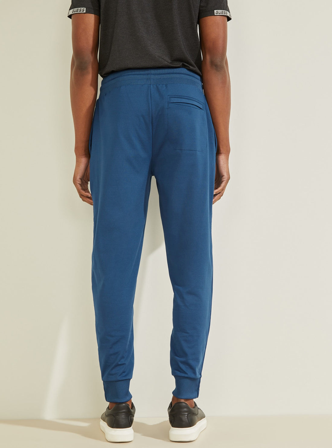 GUESS Mens Eco Blue Hal Trackpants U1BA44RJQ32 Back View