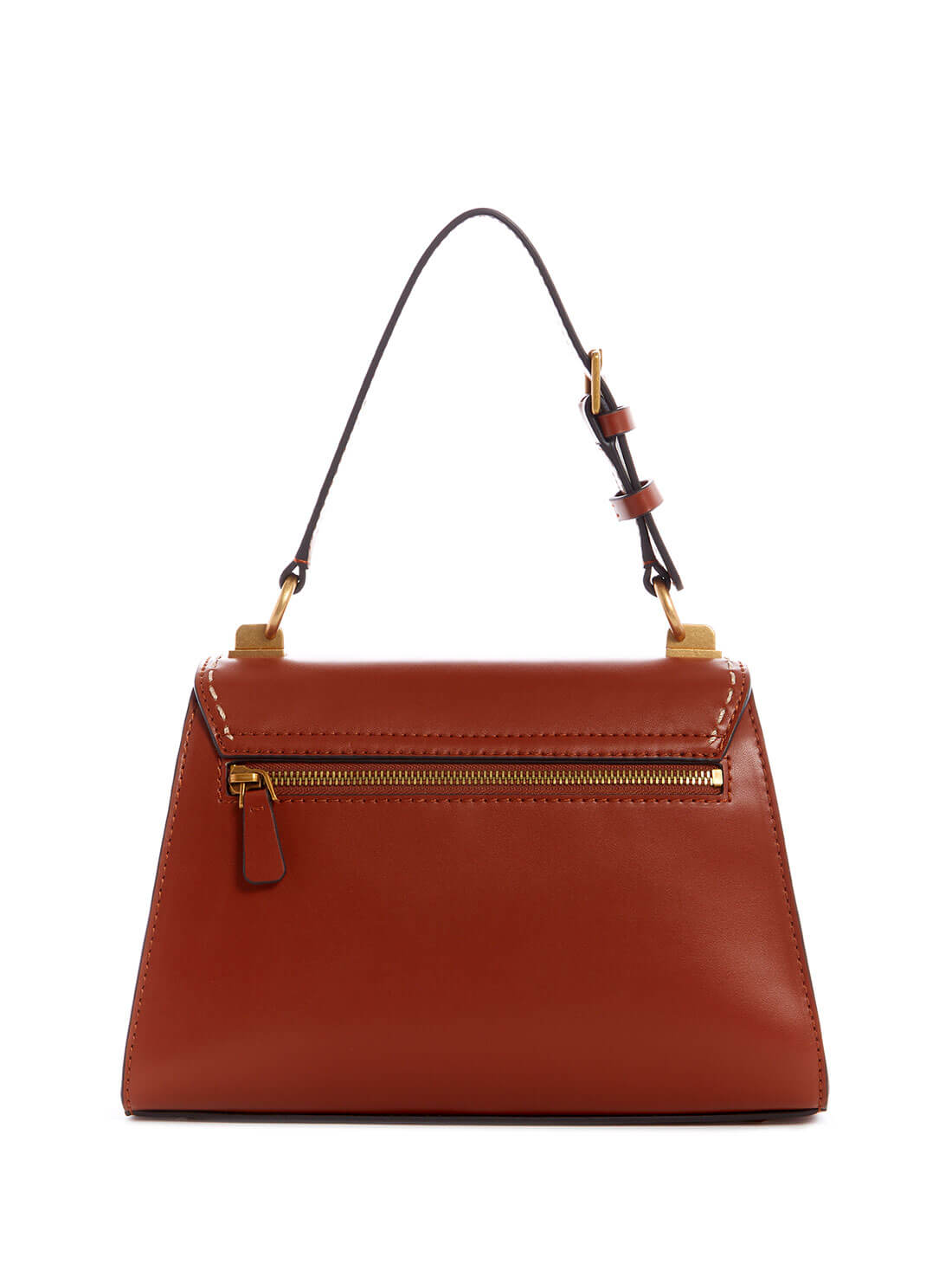 GUESS Womens Brown Stephi Shoulder Bag VB787520 Back View