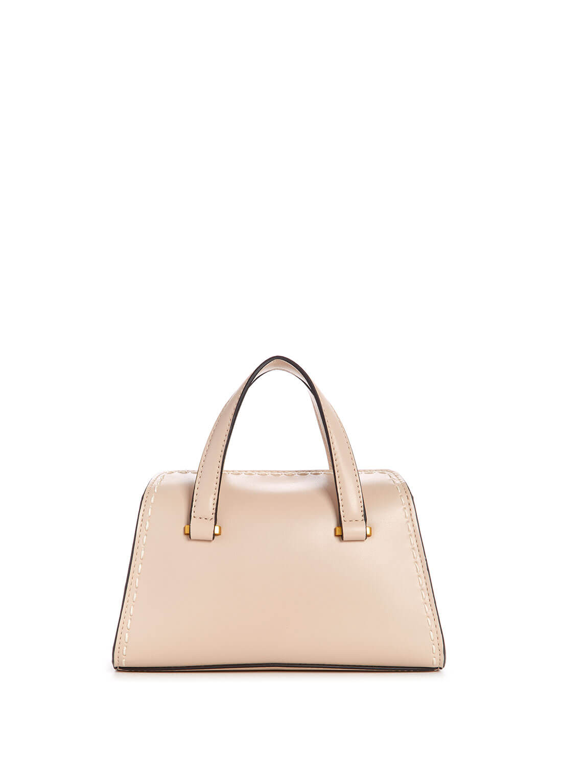 GUESS Womens  Beige Stephi Mini Satchel VB787576 Back View