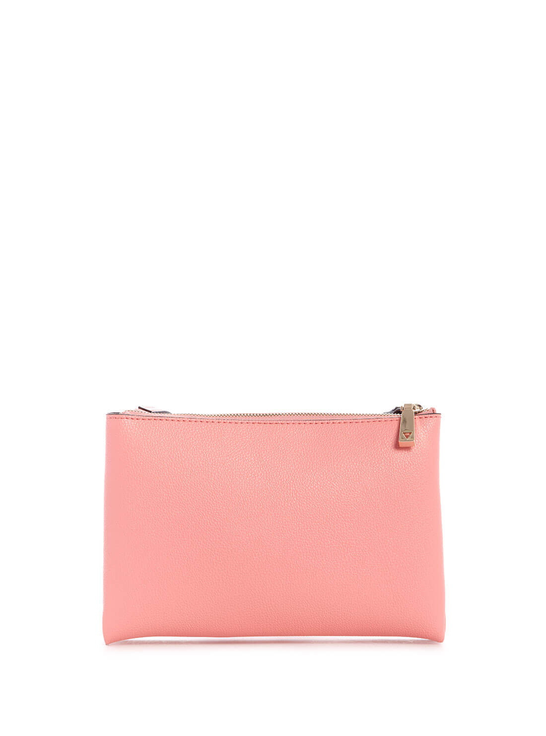 GUESS Womens Apricot Pink Naya Double Zip Crossbody Bag VG788170 Back View