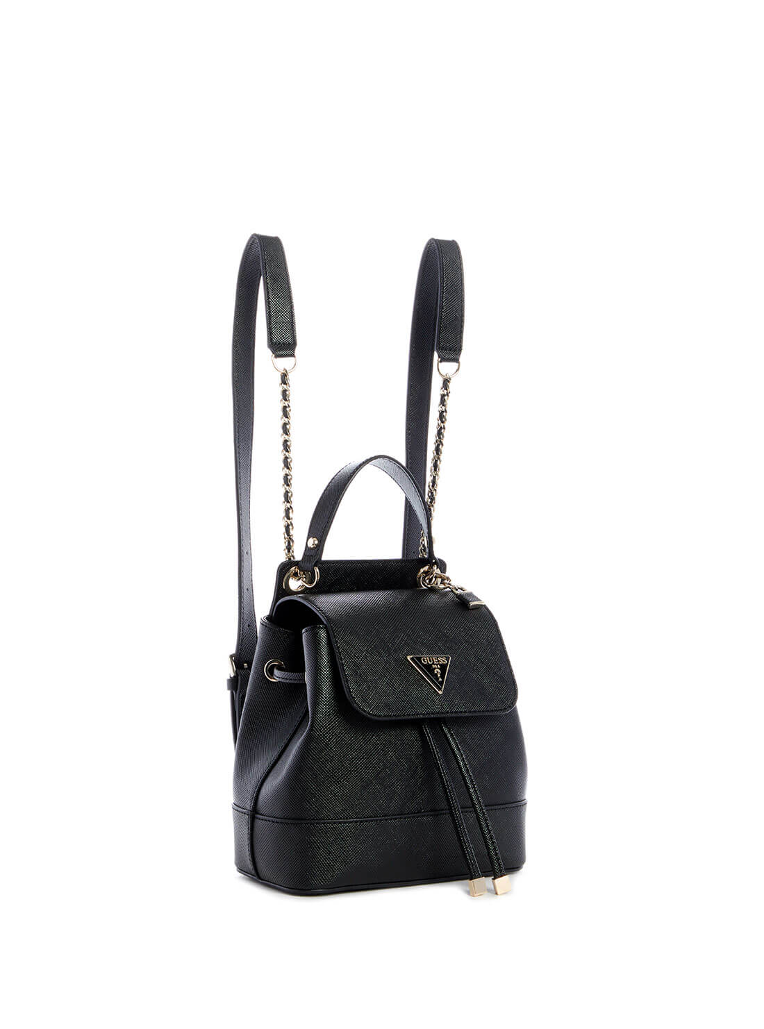 GUESS Womens Black Cordelia Backpack VG813031 Side View