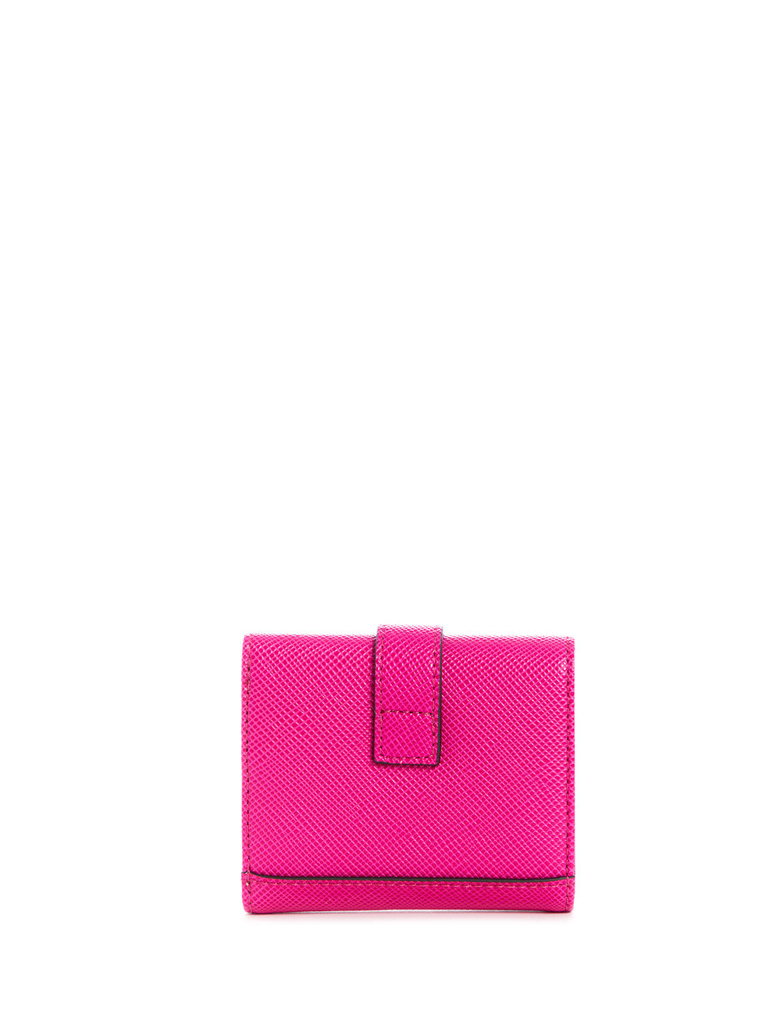 GUESS Womens Fuchsia Cordelia Petite Trifold Wallet VG813038 Back View