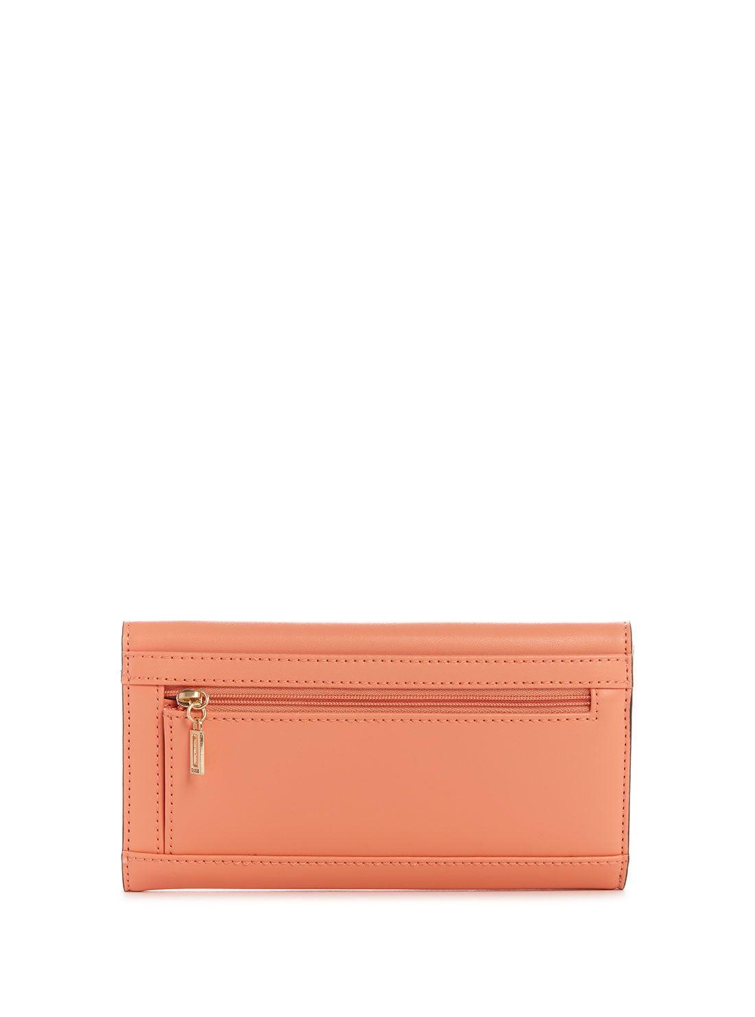 GUESS Womens Coral Orange Noelle Multi Clutch VS787966 Back View