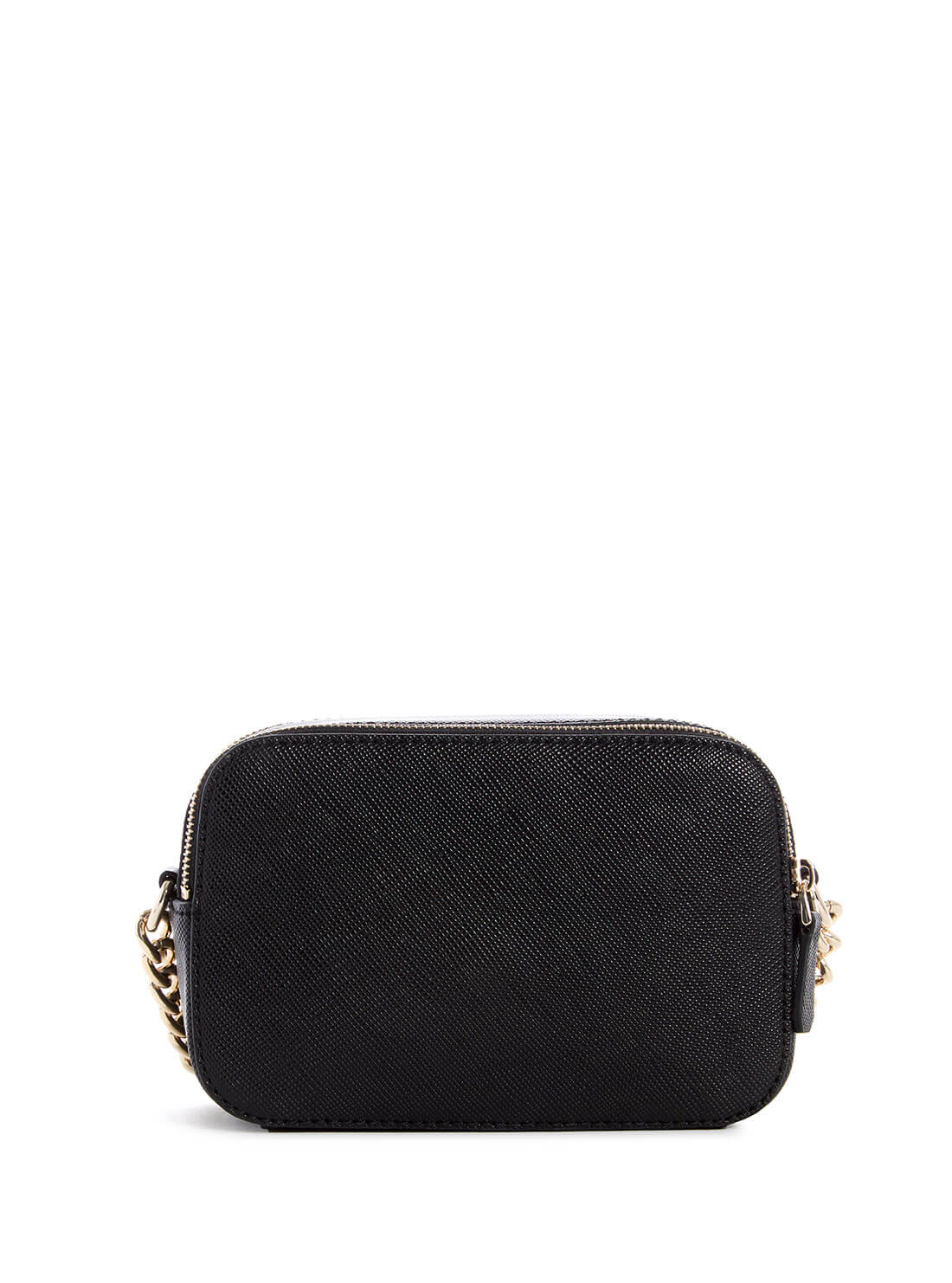 GUESS Womens  Black Noelle Crossbody Camera Bag ZG787914 Back View