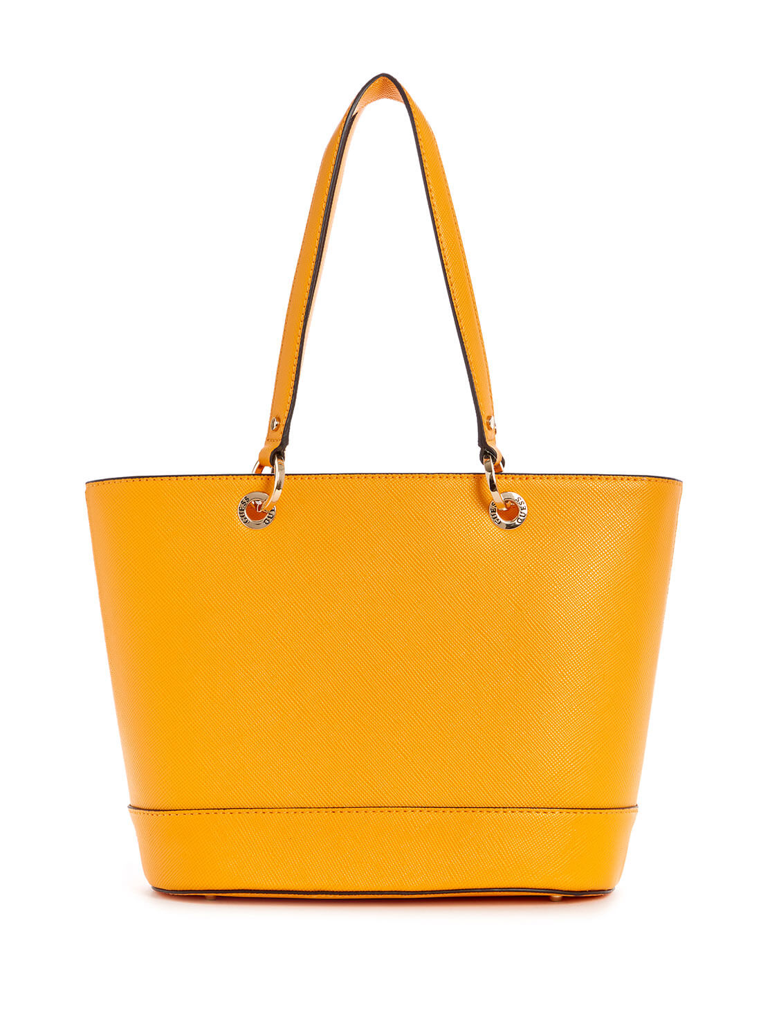 GUESS Womens Mango Orange Noelle Small Elite Tote Bag ZG787922 Back View