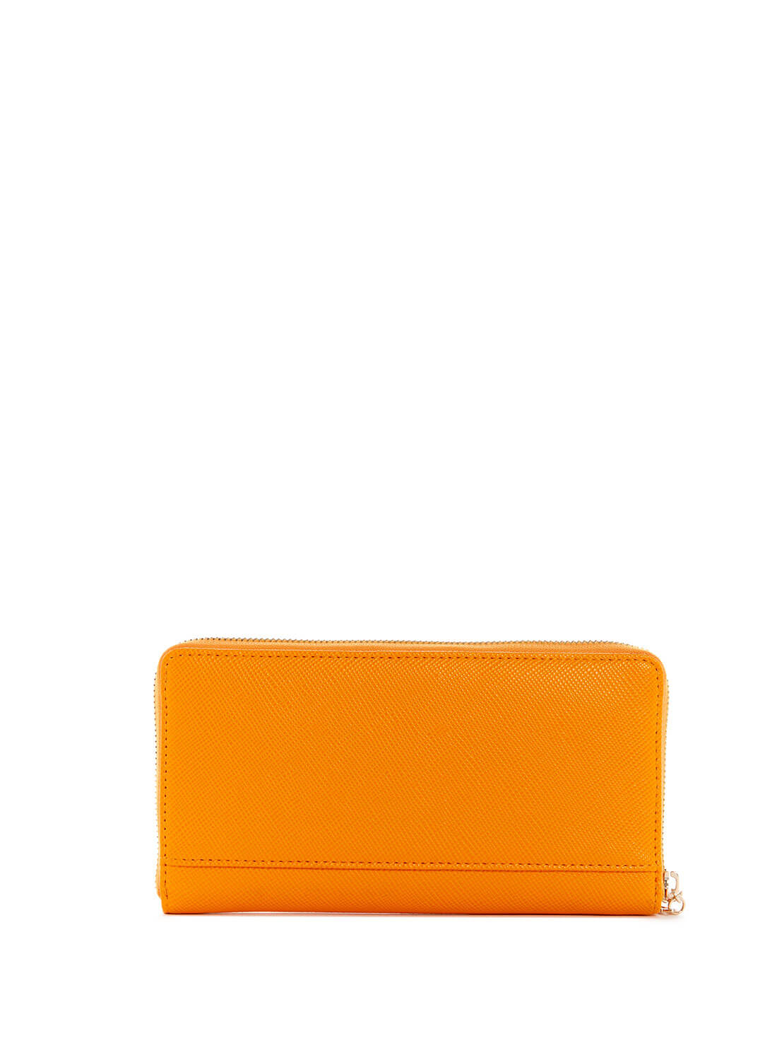 GUESS Womens  Mango Orange Noelle Cheque Organiser Wallet ZG787963 Back View