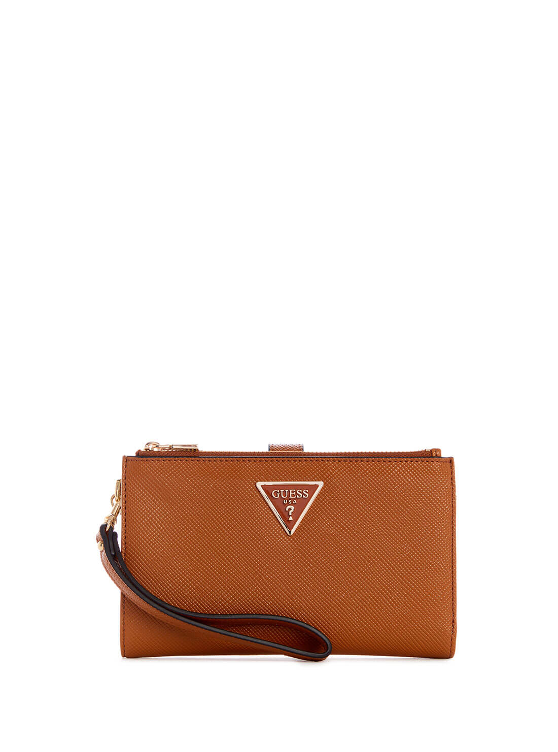 GUESS Womens  Brown Laurel Organiser Wallet ZG850057 Front View