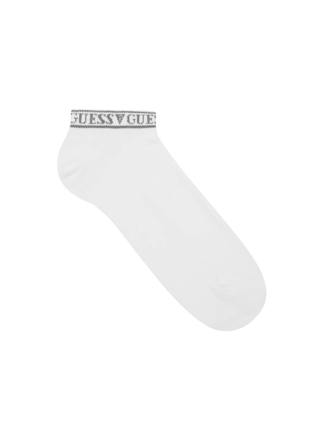 GUESS Mens Multi 5-Pack Active Ankle Socks U94G17ZZ02T White View