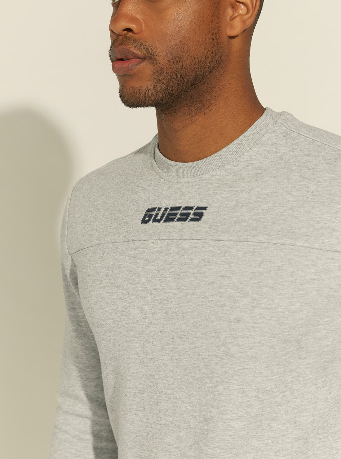 GUESS Men's Grey Aray Active Jumper U1YA51KA3P1 Detail View