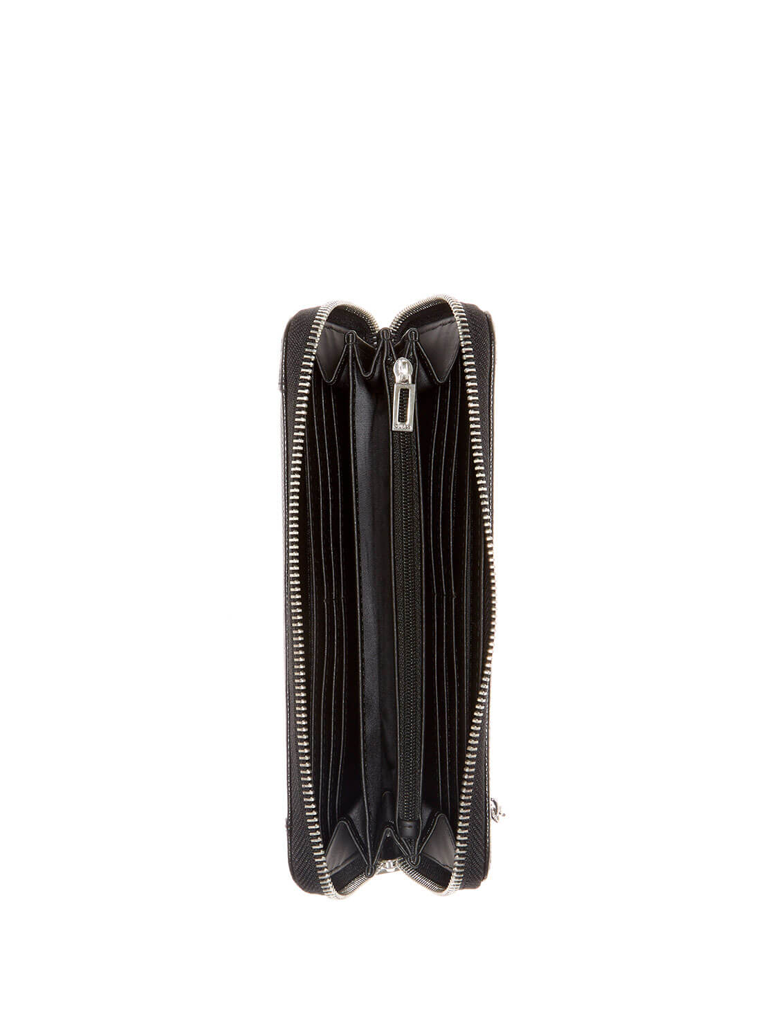 GUESS Womens Black Albury Large Wallet VG813146 Inside View
