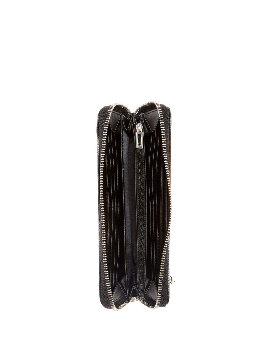 GUESS Womens Black Blane Large Wallet GG812646 Inside View