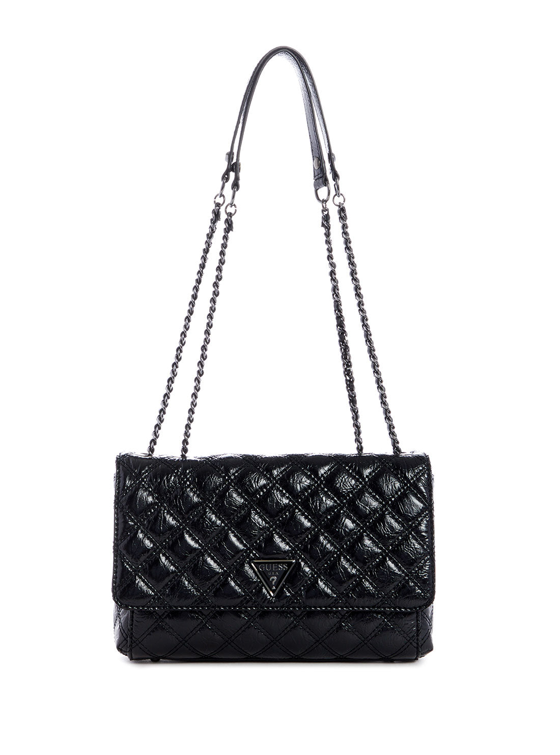 guess Black Cessily Convertible womens Crossbody front view