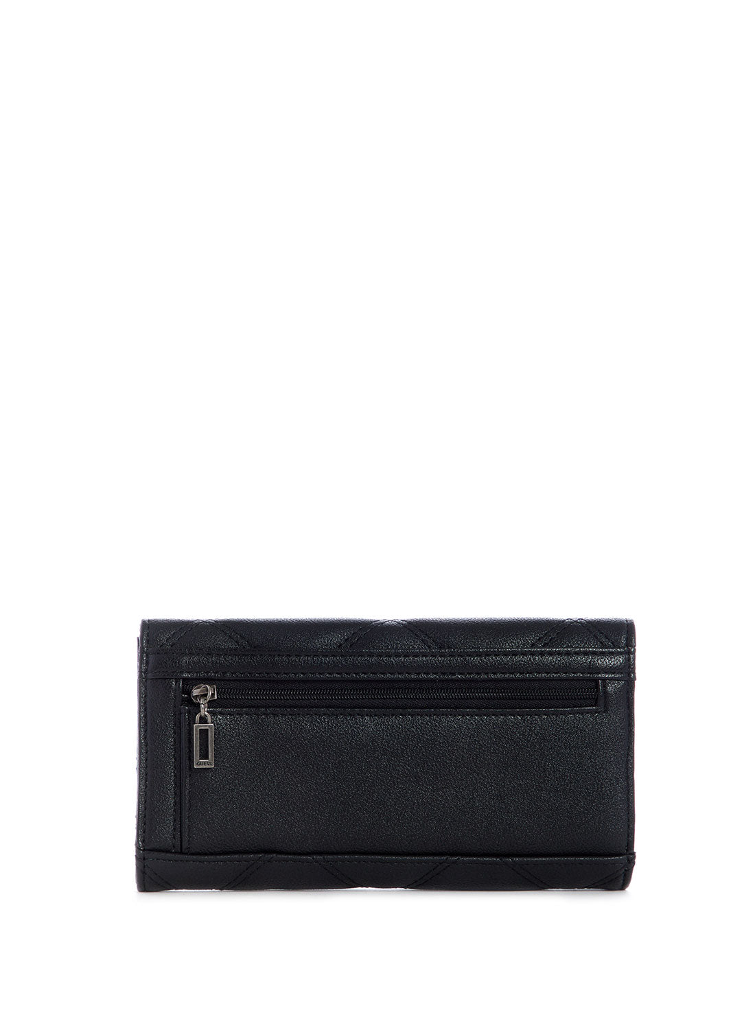 GUESS Womens Black Katey Multi Clutch QN787066 Back View
