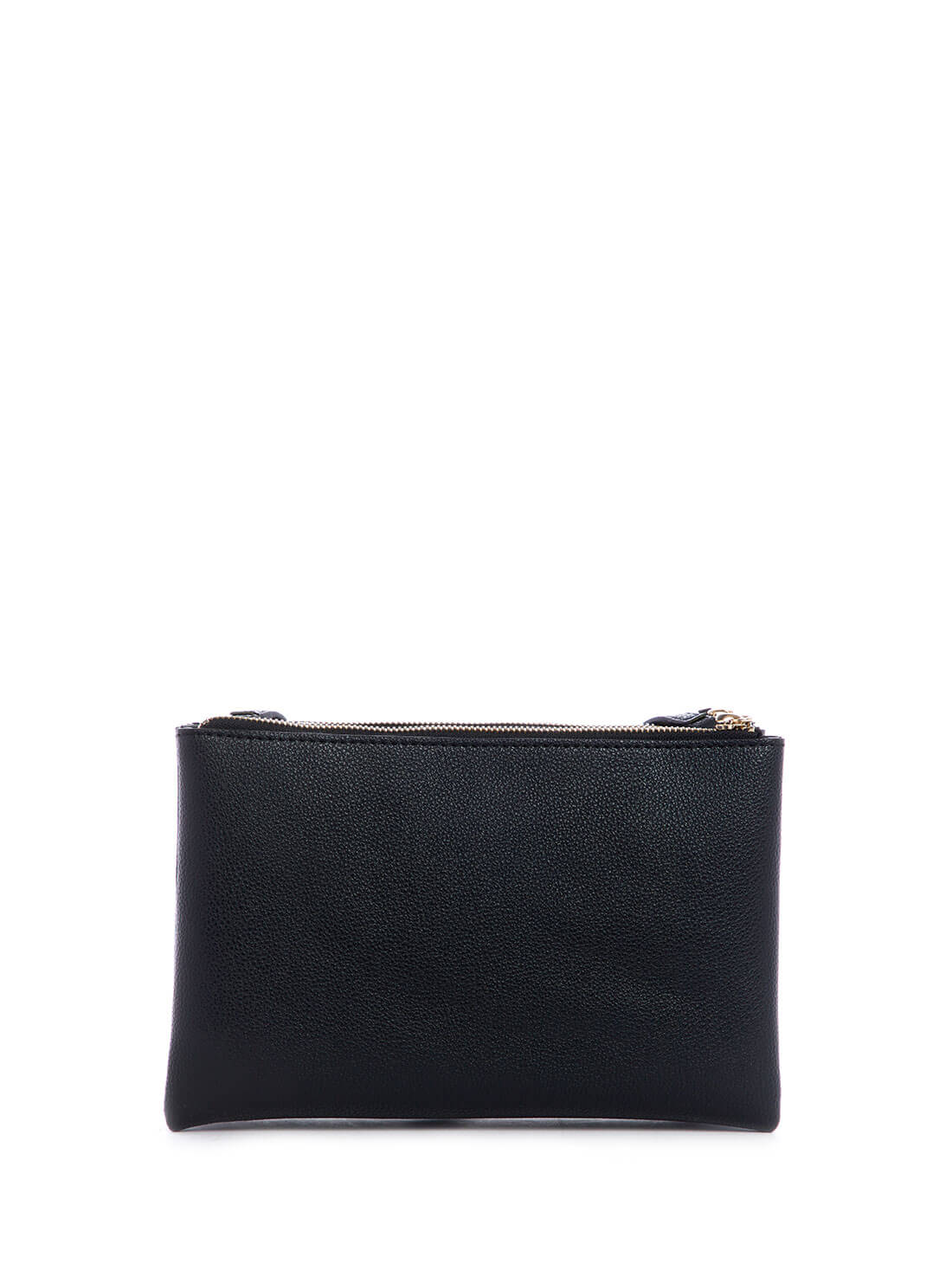 GUESS Womens Black Naya Double Zip Crossbody Bag VG788170 Back View