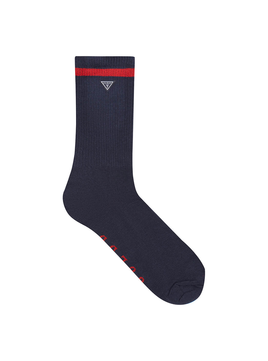 GUESS Mens Navy and Red Boxer Brief And Socks 2-Piece Set U1BG01K6YW1 Socks View