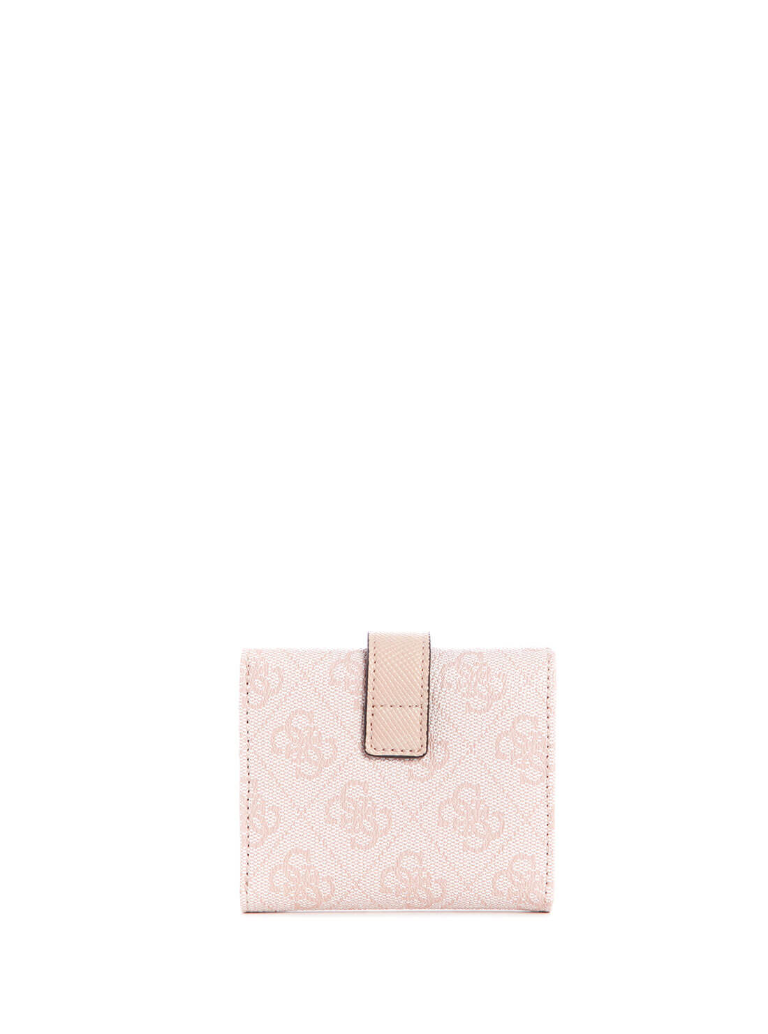 GUESS Women's Pink Cordelia Logo Petite Trifold Wallet BB837738 Back View