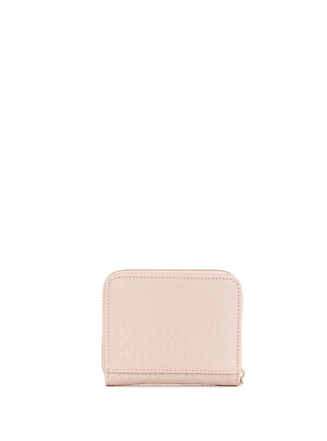 GUESS Womens Pink Patent Noelle Small Wallet GG787937 Back View