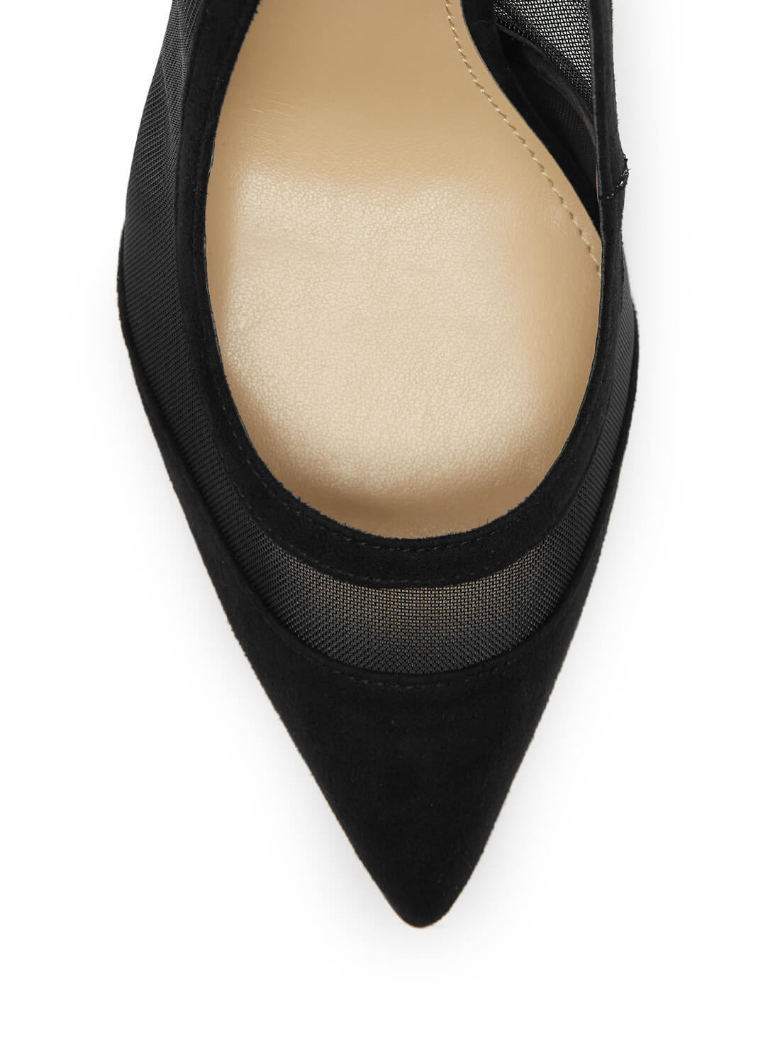 GUESS Womens  Black Ciera Pump Heels CIERA-A Top View