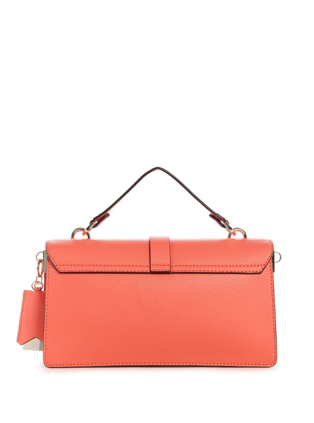 GUESS Womens Coral Orange Albury Crossbody Bag VG813121 Back View