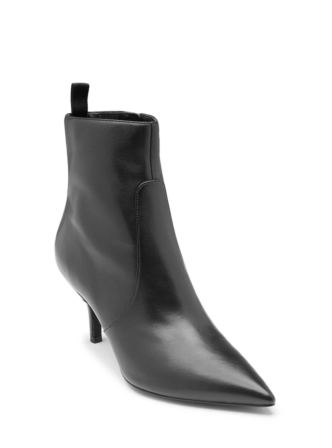 GUESS Women's Black Deidra Boots DEIDRA Front Side View