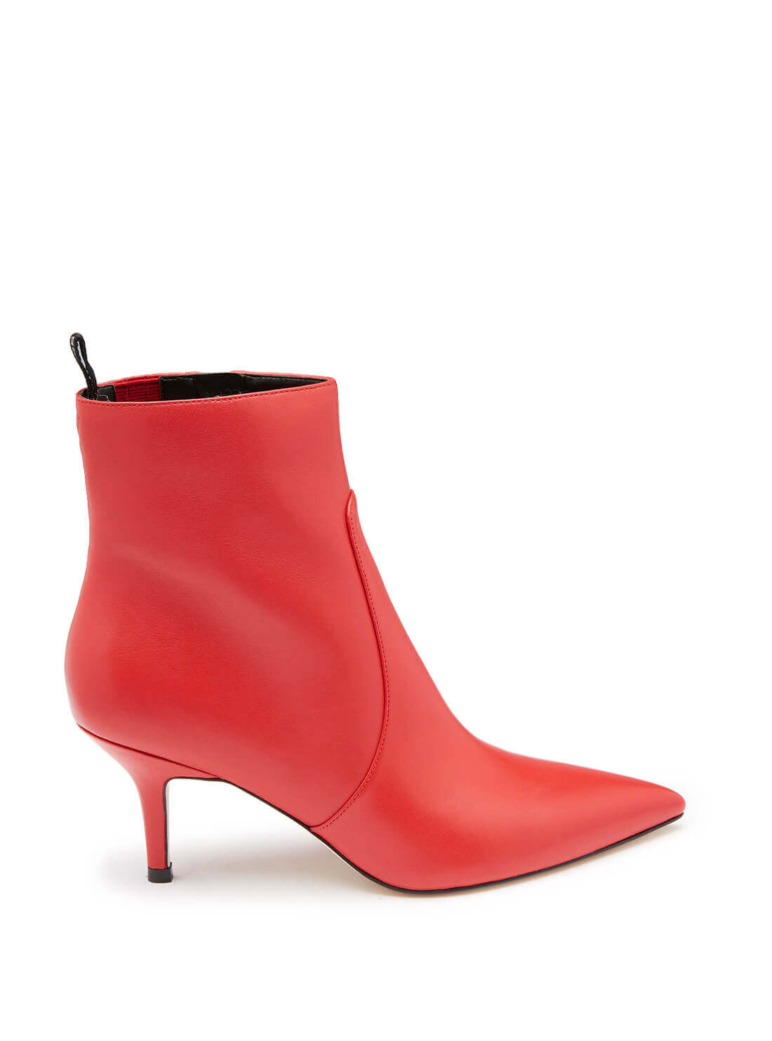 GUESS Women's Red Deidra Boots DEIDRA Side View
