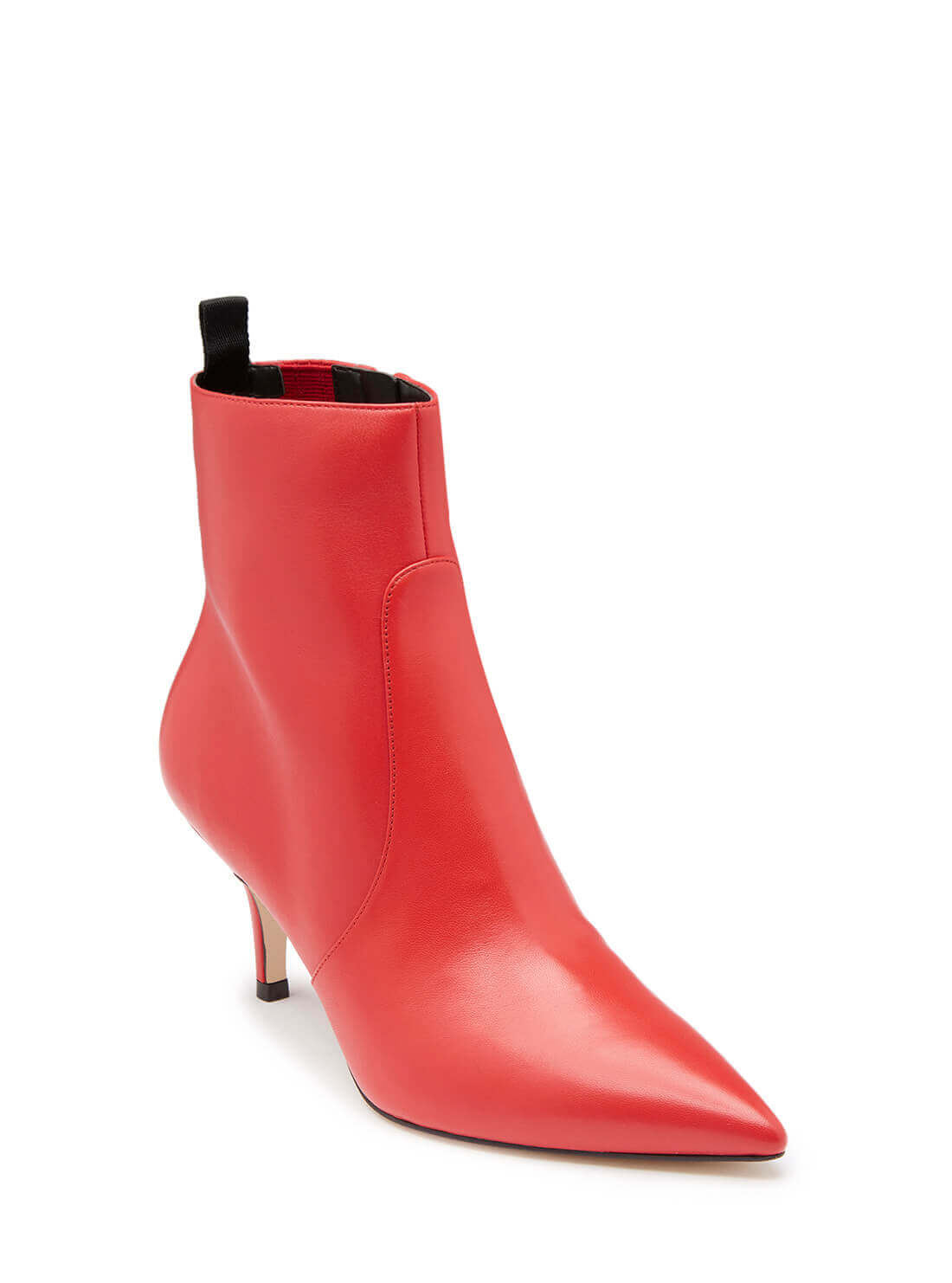 GUESS Women's Red Deidra Boots DEIDRA Front Side View