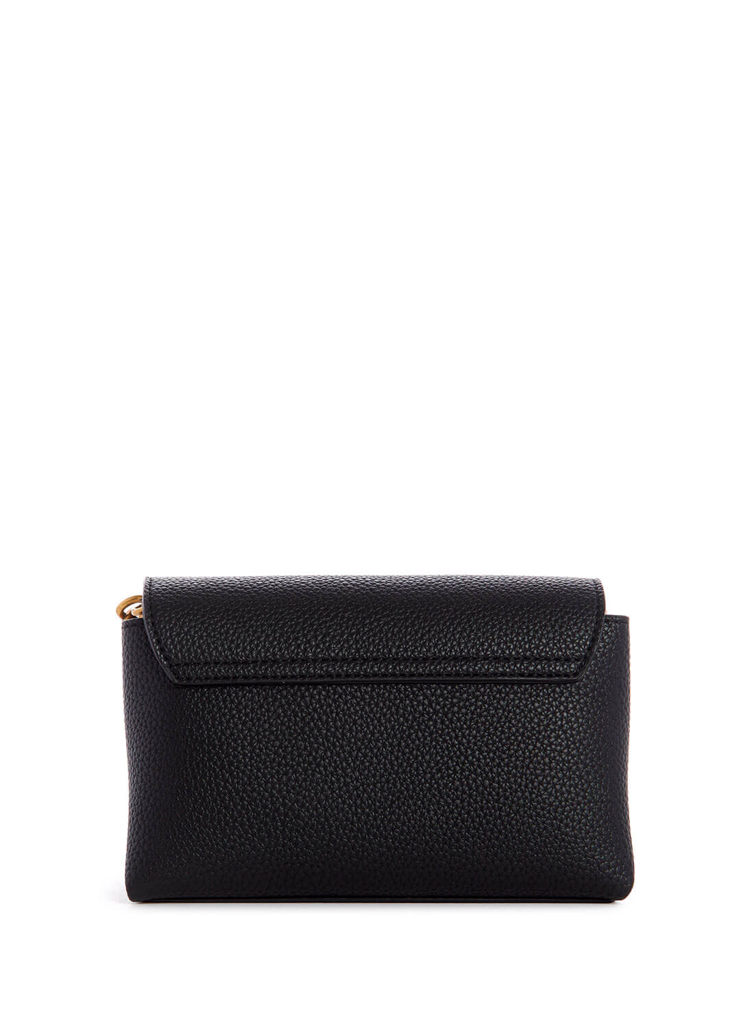 GUESS Womens Black Downtown Chic Mini Crossbody Bag  VB838578 Back View