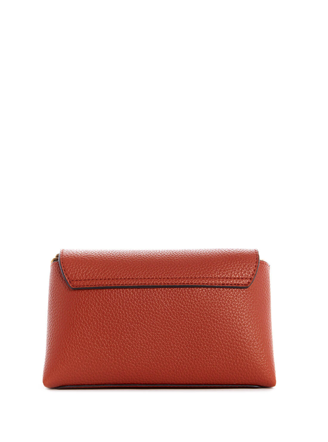 GUESS Womens Whiskey Brown Downtown Chic Mini Crossbody Bag VB838578 Back View