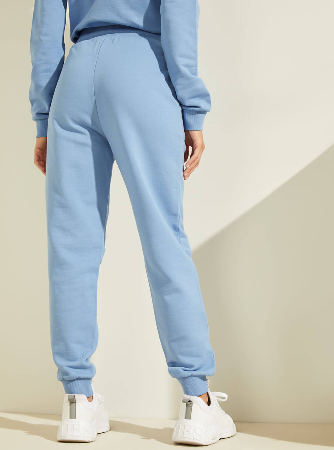 GUESS Womens  Eco Blue Alene Active Jogger Pants O1GA04K68I1 Back View