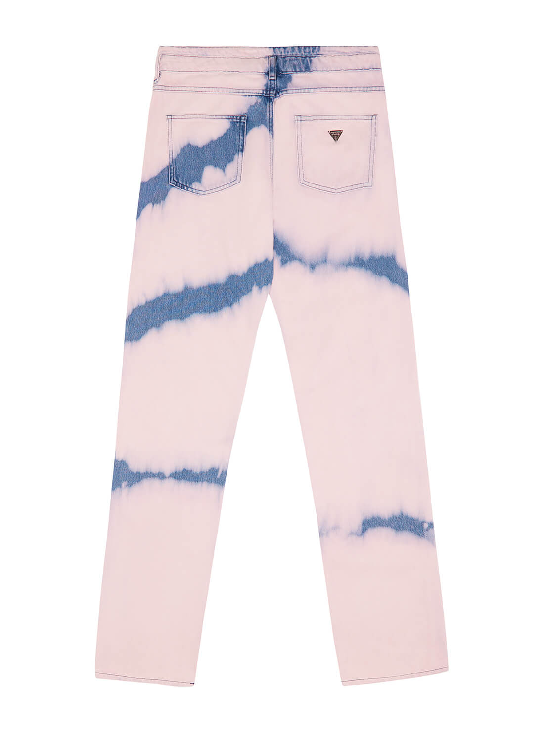 GUESS Big Girls Eco Pink Tie Dye Denim Pants (7-16) J1YA04D3Y00 Back View