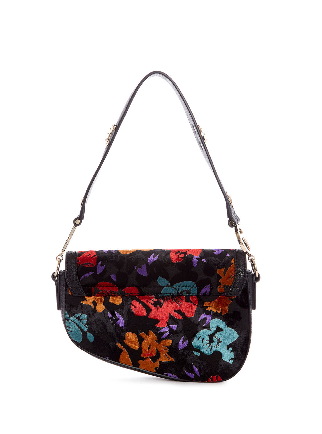 GUESS Womens Floral Multi G Dream Shoulder Bag FG837620 Back View